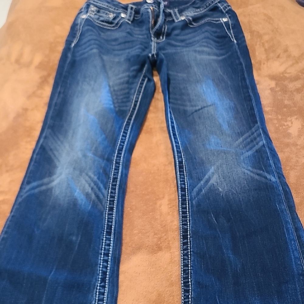 Miss Me Dark Blue Boot Cut Jeans - Picture 14 of 14